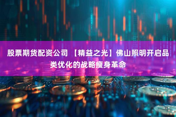 股票期货配资公司 【精益之光】佛山照明开启品类优化的战略瘦身革命